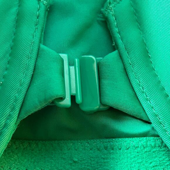 Victoria's Secret Bra 34DD Underwire Green Front Opening Fancy Back Strap Lined - Picture 5 of 5